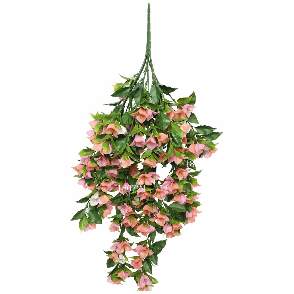 Gardenia colgante rosada uv 90 cm
