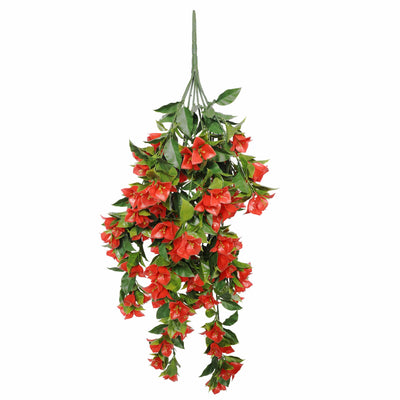 Gardenia colgante roja UV 90 cm