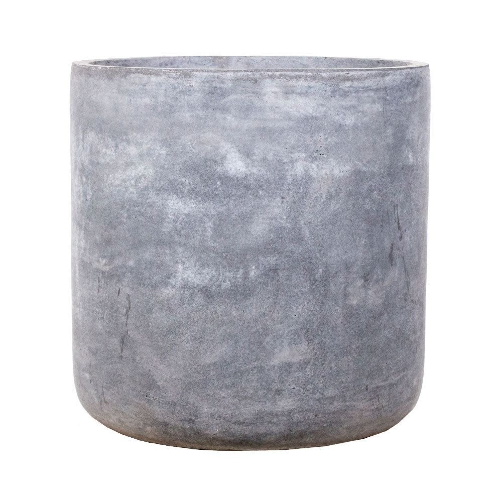 Macetero gris natural  S